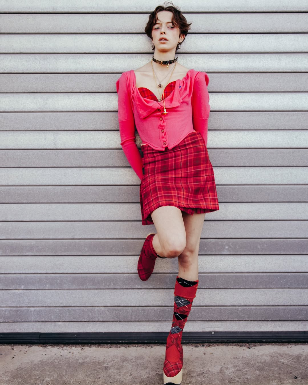 비비안 웨스트우드 하트 라인의 러브 재킷